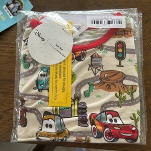 NWT Disney radiator springs cars little sleepies 4t short sleeve set